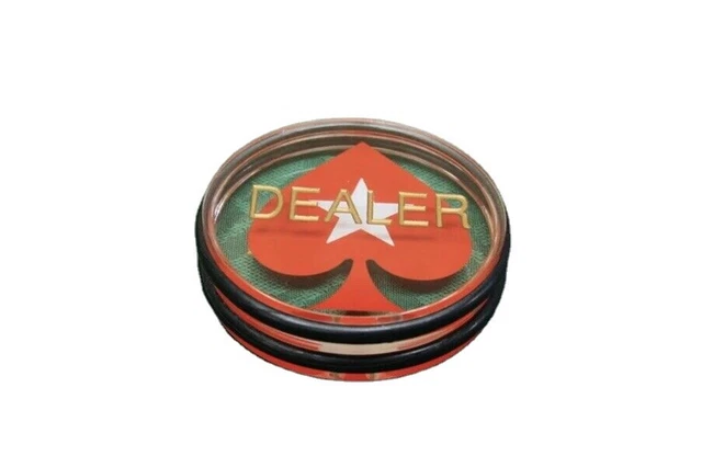 HOT Big Dealer "Button Casino Poker Game 3" Jumbo-