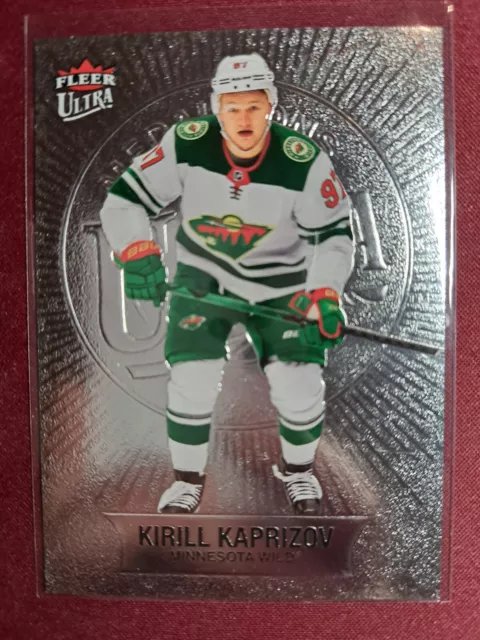 Kirill Kaprizov MEDALLIONS 2021-22 Fleer Ultra #M-28 Minnesota Wild NHL Card