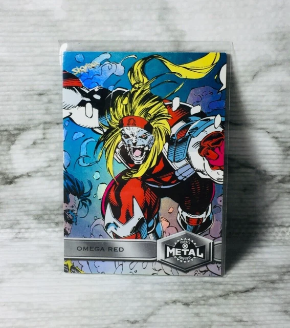 2020 Upper Deck Marvel X-Men Metal Universe High Series Omega Red #189