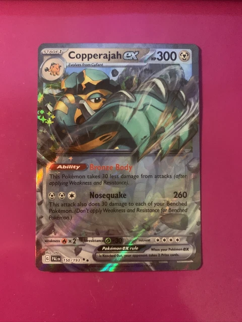 Copperajah EX 150/193 Full Art NM/M Paldea Evolved Pokemon Card