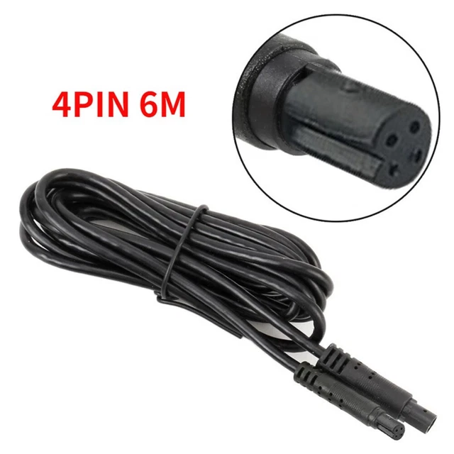 1pc Armaturenbrett Cam, Rückfahrkamera, Auto Recorder Kabel 4Pin 6M Verlängerung