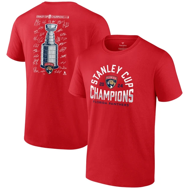 FLORIDA PANTHERS 2024 Stanley Cup Champions Big & Tall Signature Roster