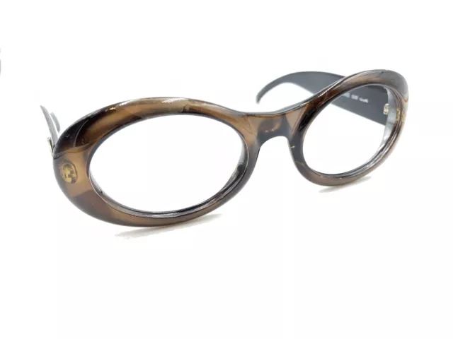 GUCCI GG 2400/N/S 5NR Brown Oval Sunglasses Frames 54-22 140 Italy ...