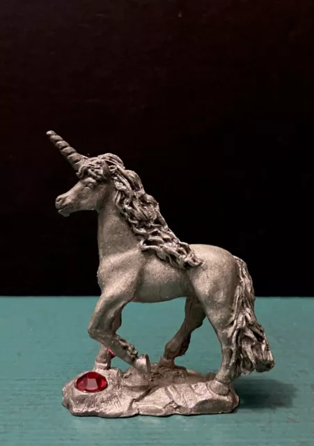 Spoontiques Pewter Fantasy Unicorn Miniature Figurine LOTR GOT RPG