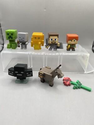 minecraft minifigures mattel