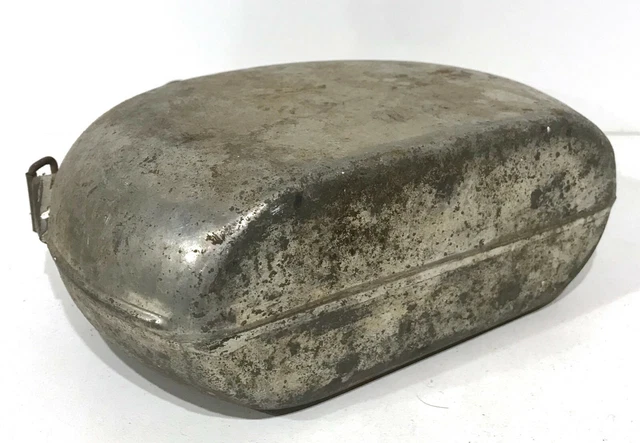 ANCIENNE GOURDE BOUTEILLE Bière Biddle & Gingell Grès Émaillé 1930