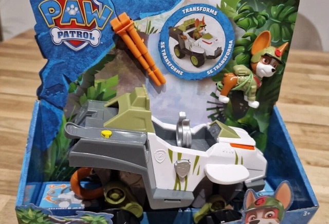 PAW PATROL JUNGLE Pups Transforms Tracker Monkey Vehicle £25.99 ...