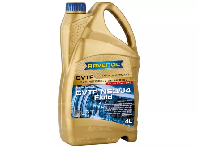 4 Liter RAVENOL CVTF NS3/J4 Fluid Automatikgetriebeöl