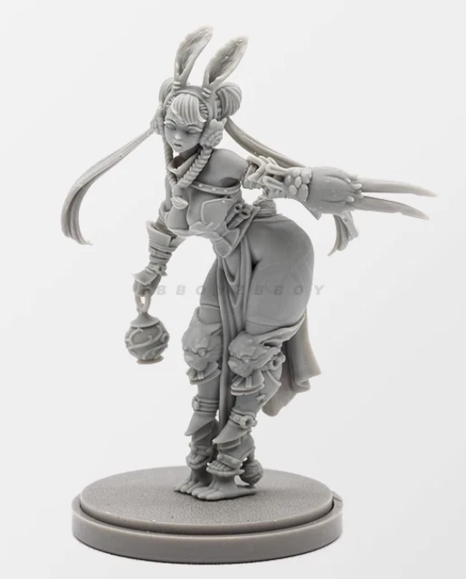 Unpainted Dead Kingdom TWILIGHT KNIGHT Unassembled Resin Figure - Foto 2
