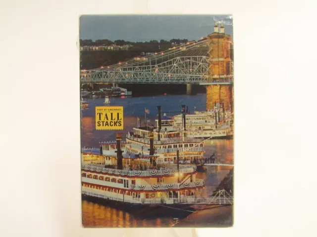Tall Stacks Photo Playing Cards Cincinnati Ohio Steamboat Event B239