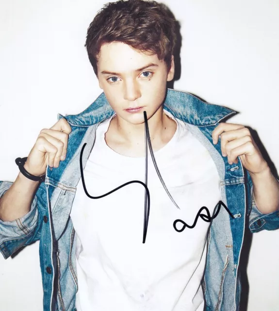 MUSIC Conor Maynard signed Authentic 10x8 photo RACC TRUSTED AFTAL & UACC + COA