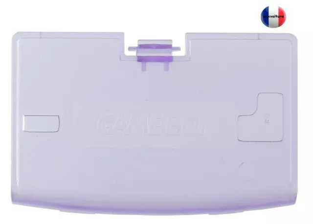 Cache pile game boy advance violet transparent gameboy advance cache pile france