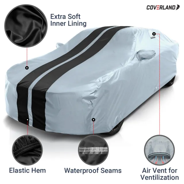 Aston Martin Vanquish Custom-Fit [PREMIUM] Outdoor Waterproof Car Cover WARRANTY 2