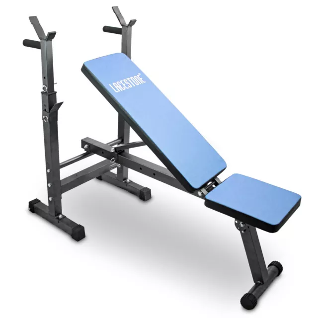 Lacestone Klappbare Trainingsbank Hantelbank Flachbank Schrägbank Fitness Bench