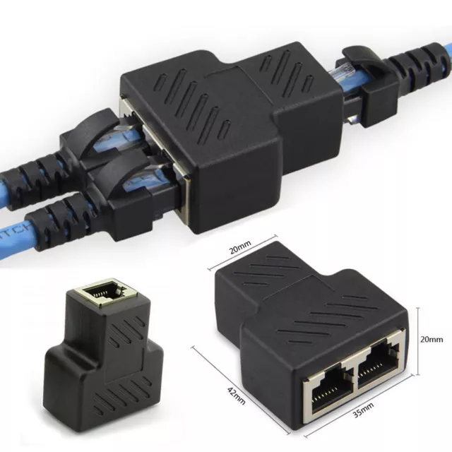 Répartiteur Ethernet Gigabit 1 à 2 – Répartiteur réseau avec