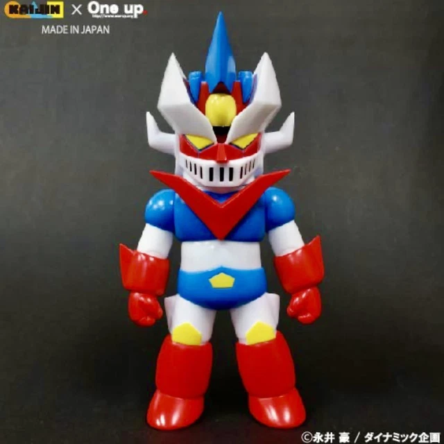 KAIJIN x One up. Great Mazinger 2nd Color White   Blue Tricolor Kaijin One Up