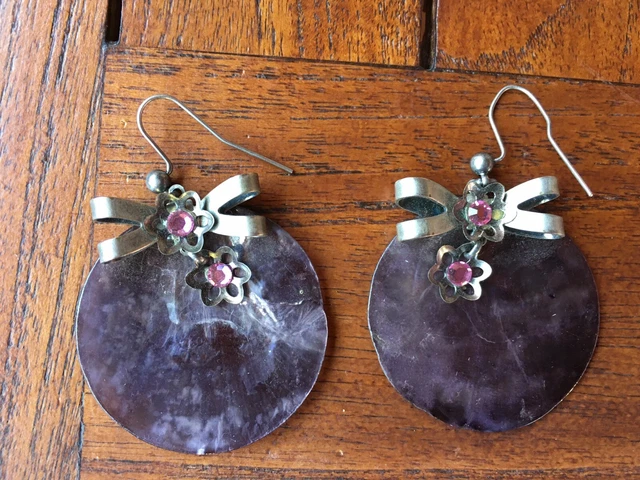 VINTAGE type MANGO ZARA Earrings EUR 4,00 - PicClick FR