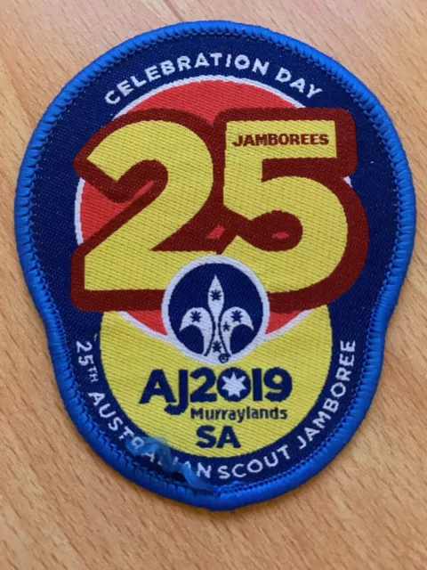 AJ2019 Murraylands SA Celebration Day Patch 25th Australian Scout Jamboree