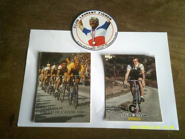 Lot 19 Cartes Postales Cyclisme - Équipe Gitane Renault Campagnolo, Hinault