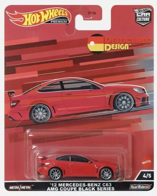 Hot Wheels 2022 - Deutschland Design Mercedes Benz C63 AMG Coupe black series