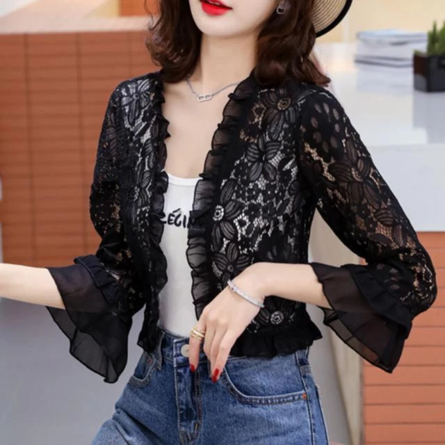 Coprispalle Donna Elegante COPRISPALLE DONNA TOP Bolero Maniche - Main Image