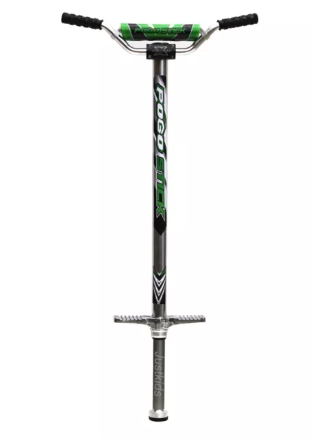 Adult Ultimate AIR Pro Pogo Stick Made From High Quality Aluminium Alloy - Green