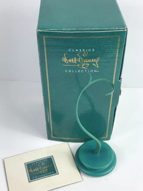 Walt Disney Classics WDCC PETER PAN TINKER BELL ORNAMENT STAND W/ BOX 7” Tall