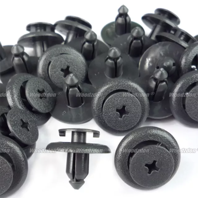 50x Door Trim Panel Clip Push Retainer Fit 7mm Hole for Toyota RAV4 90467-07121