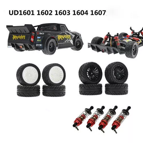 Kit de metal de actualización modificado para coche de radiocontrol de deriva hágalo usted mismo para UDI 1601 1602 SG1603 1604