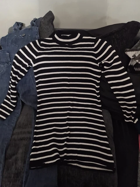 7 x pacchetto articoli ragazze età 9 - 10 anni.  Abito, gonna, top, maglione. Joblot 9