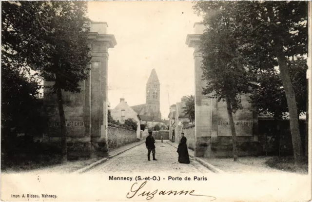 CPA Mennecy Porte de Paris FRANCE (1371203)
