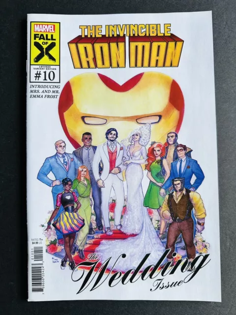 Invincible Iron Man #10 |Meghan Hetrick Homage Variant | 2023| Marvel Comics