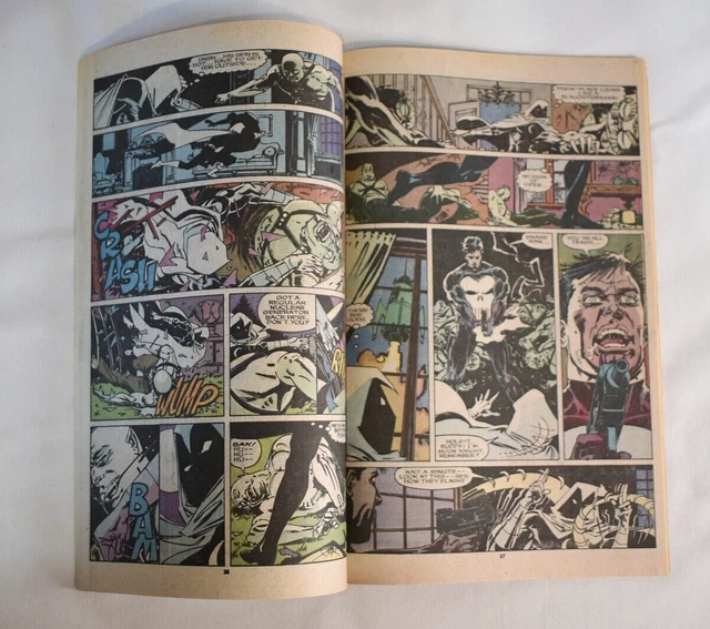MARVEL The PUNISHER #2 1989 Annual ATLANTIS ATTACKS 1st Meeting with MOON KNIGHT 4
