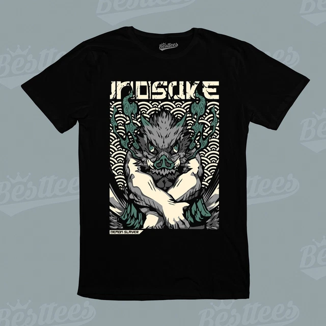 KIDS ADULT MEN WOMEN JAPANESE Demon Slayer Inosuke Hashibira ANIME T
