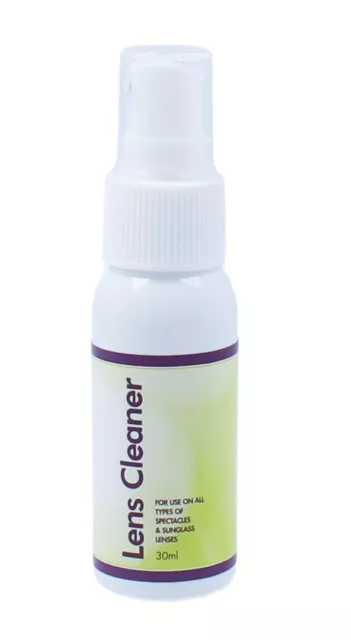 Brillenreiniger - Lens Cleaner Brillenspray ohne Alkohol 30ml Pumpspray | NEU