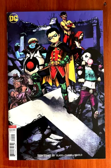 Teen Titans #20 Variant 1St Appearance Of Crush Dc Nm+