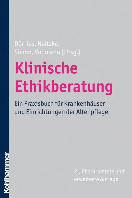 Klinische Ethikberatung - 9783170212480 PORTOFREI