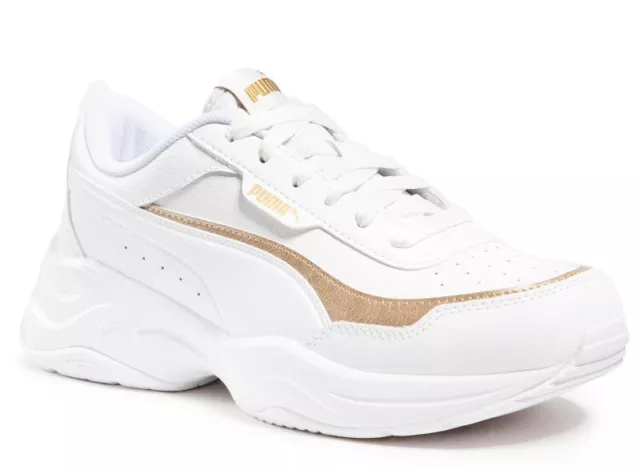 PUMA CILIA MODE LUX scarpe donna sportive sneakers pelle tessuto zeppa sportive