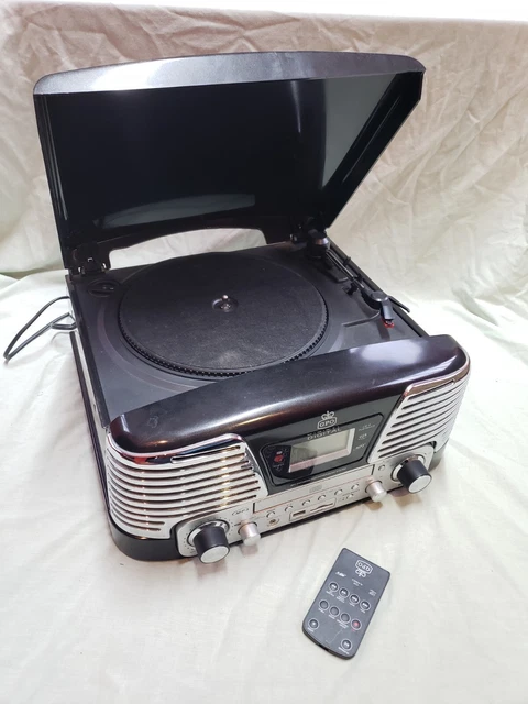 GPO RETRO STYLE Digital Record, CD, And USB Music Player And Radio ...