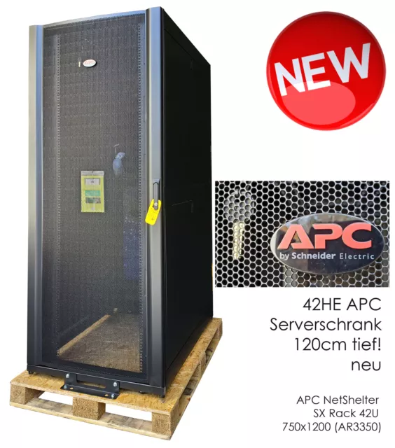 48CM 19 " 42HE 120cm Armoire Serveur APC AR3350 Netshelter SX pour Tous Neuf