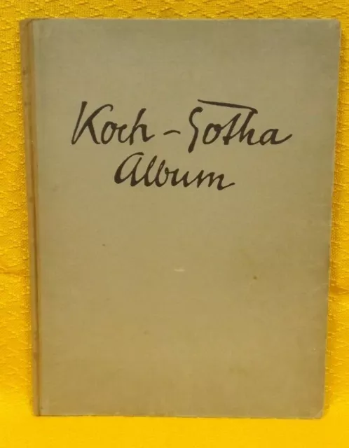 Koch Gotha Album ,Aus sorglosen Tagen, Zeichnungen Ullstein & Co. Verlag 1920