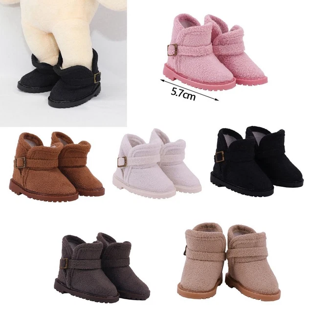 vêtements Chaussures de mode Bottes de neige d'hiver 20cm Poupée Chaussures