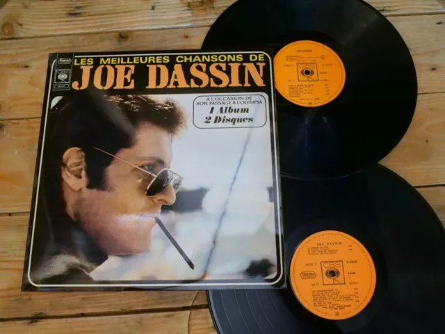 Joe Dassin Les Meilleures Chansons Lp 33T Vinyle Ex Cover Ex Original 1969 Joe Dassin Les Meilleures Chansons Lp 33T Vinyle Ex Cover Ex Original 1969