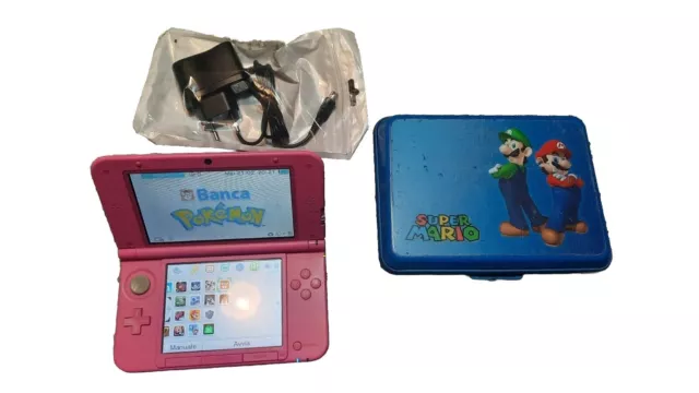 Console Nintendo 3ds Xl Con Zelda MARIO Installati ( No Cartucce ) POKEMON BANK