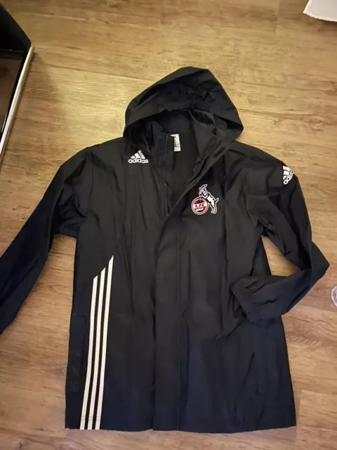 ADIDAS Regenjacke schwarz