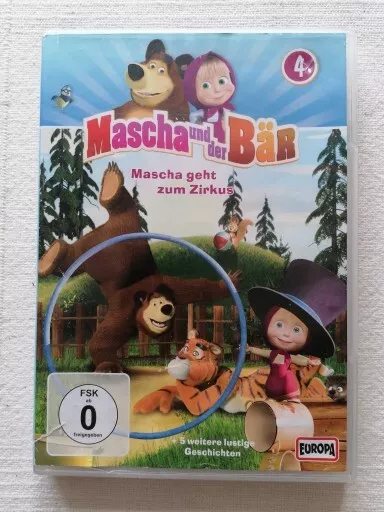 Mascha und der Bär 4 -, DVD, gebraucht und akzeptabel