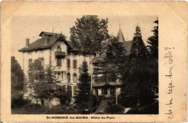 CPA St-HONORÉ-les-BAINS Hotel du Parc Nievre (100305)