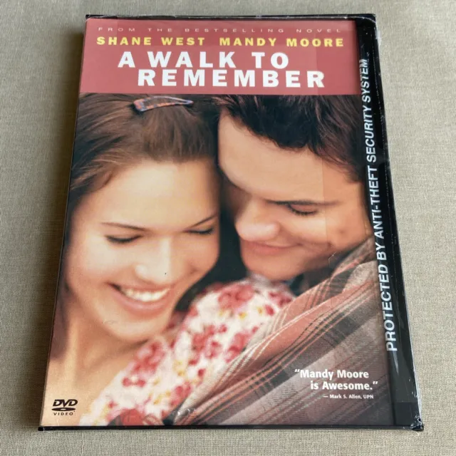 A Walk To Remember (DVD 2002) Snapcase Romance Mandy Moore Shane West Coyote NEW