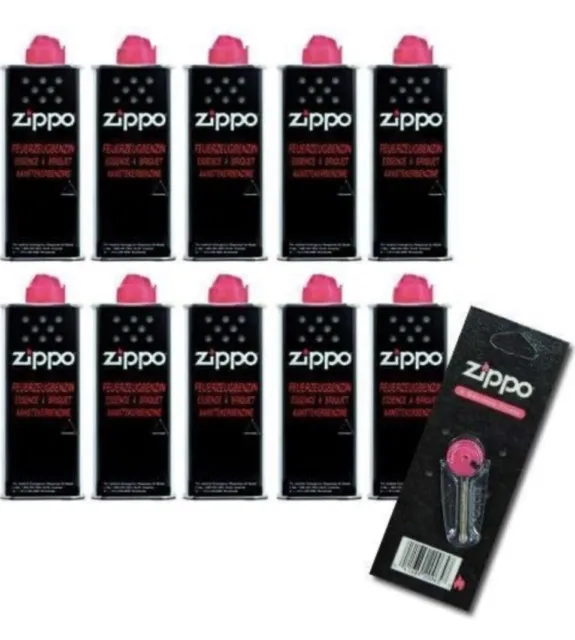 Original Genuine Zippo Premium Lighter Fuel Fluid 125ml UK Seller 100%