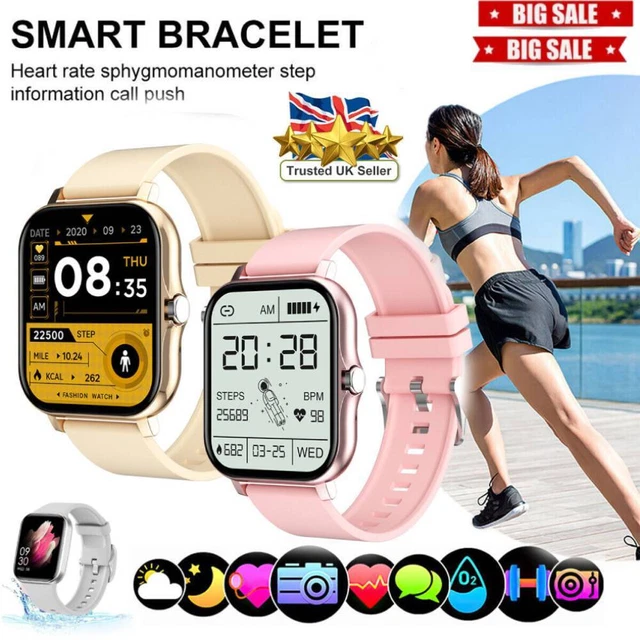Smart Watch Fitness Tracker Men Women Ladies Watches for Android iPhone Samsung